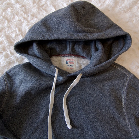 Champion X Todd Snyder Hoodie Sweatshirt Men Small Dark Heather Gray Cotton - S - Picture 5 of 14